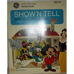  Donald Duck. ShowN Tell Picturesound Program WD 113 