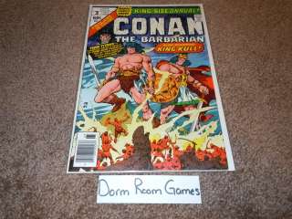 Conan the Barbarian Comic Annual #3 1977 Bronze Age HTF  