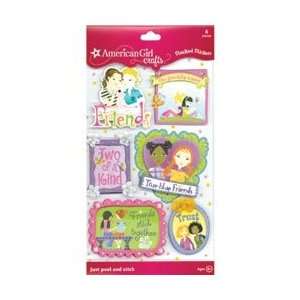  American Girl Stacked Stickers Friendship; 3 Items/Order 