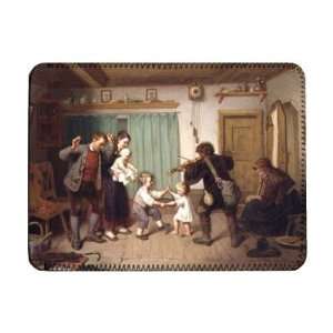  Dancing to the fiddle by Auguste Dircks   iPad Cover 