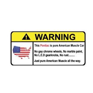  Pontiac Pure American Muscle 
