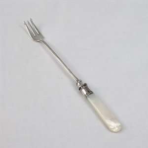  Pearl Handle by American Silver Co. Pickle Fork, Long 