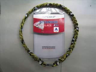 NFL Athletics Collection Titanium Necklace,NFL X 50 3 Rope Braid 
