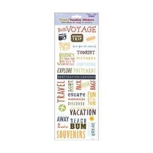  American Classics Multicraft Travel/Vacation Stickers 5 