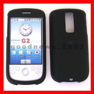  HTC G2 G 2 MAGIC RUBBERIZED PHONE COVER CASE SKIN BLACK 