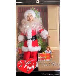  Barbie I Love Lucy ETHEL MERTZ SANTA DOLL Christmas Show 