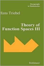   Spaces III, (3764375817), Hans Triebel, Textbooks   