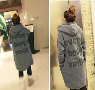 Korea Fashion orrest Gump Big Smile Hot Winter Thick Fleece Hooded 