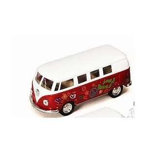  Volkswagen Classical Hippie Bus (1962) 1/32 Scale Toys 