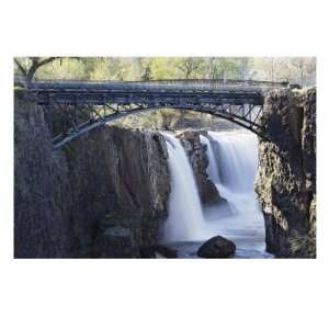  Footbridge Over The Great Falls, Paterson, NJ Photographic 