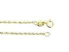 Deal 10K Yellow Gold Sparkly Singapore Chain 1.25mm 18  