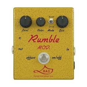  Hao Rumble MOD Overdrive/Booster Pedal (Standard) Musical 