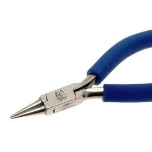 Aven 10306 Technik Stainless Steel Smooth Jaw Round Nose Plier, 1 11 