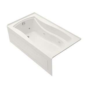   White Acrylic Drop In Jetted Whirlpool Tub 1224 LA 0