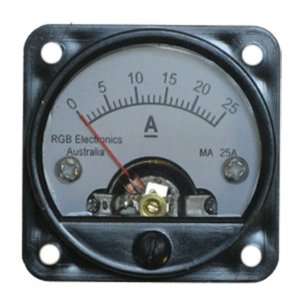  0 25 Amp Expanded Analog Amp Meter Automotive