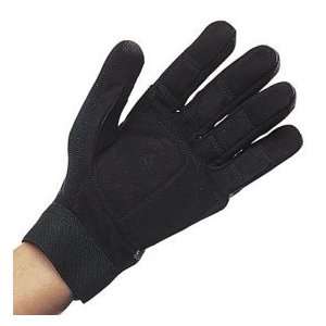  Mechanics Gloves   All Black No Logo Size Medium 