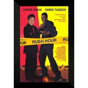  Rush Hour 27x40 FRAMED Movie Poster   Style A   1998