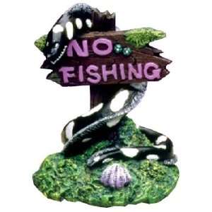  Moray Eel / No Fishing Sign