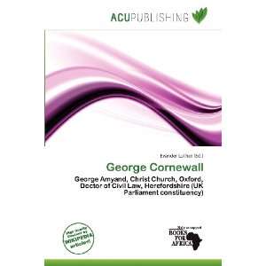  George Cornewall (9786200764799) Evander Luther Books
