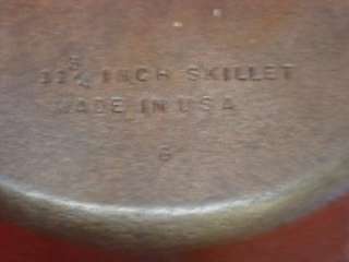 Wagner Ware # 10 11 3/4 Cast Iron Skillet Made in USA Very Clean Pan 