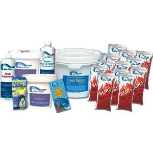  BLUE WAVE SEASON SUPPLY CHEMICAL VALUE PACK FOR POOLS UP 