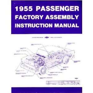  1955 CHEVROLET Assembly Manual Book Rebuild Everything 