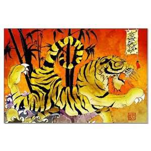  Large Tiger River Poster Anime Large Poster by  