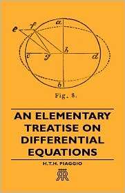   Equations, (1443720569), H.T.H. Piaggio, Textbooks   