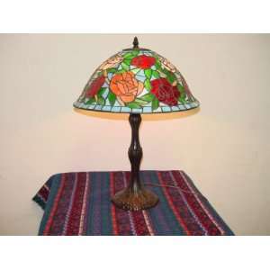  Stained Glass Lamp Roses