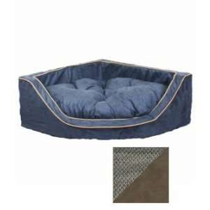  Snoozer Luxury Corner Pet Bed, Small, Shona Granite/Dk 