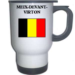  Belgium   MEIX DEVANT VIRTON White Stainless Steel Mug 