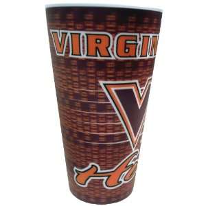  Virginia Tech Hokies Holographic Plastic Cup Kitchen 