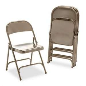  Virco Metal Folding Chairs CHAIR,FOLDING METAL,BZE (Pack 