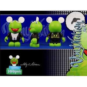 Disney Vinylmation 3 Muppets 55th Kermit Chaser W Card 