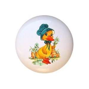  Vintage look Little Ducky with Bonnet Retro Drawer Pull 