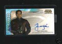Star Wars Attack of the Clones Jay Laga,Aia auto card  