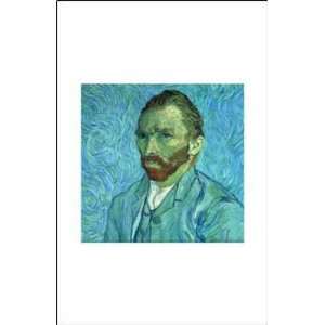 Self Portrait by Vincent van Gogh. Size 11 inches width by 17 inches 