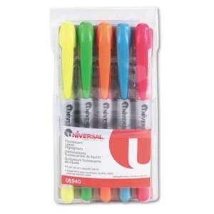  Liquid Pen Style Highlighter   Chisel Tip, Fluor BE, GN 