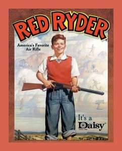 Magnet Ad Daisy Air Rifle Red Ryder Boy Gun  