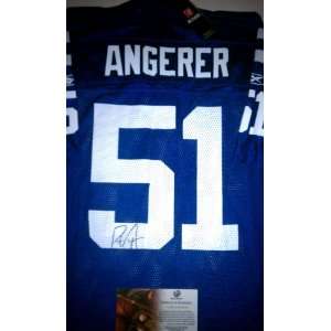  Pat Angerer Signed Indianapolis Colts Jersey Everything 