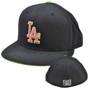  MLB Los Angeles LA Dodgers Black Neon American Needle 