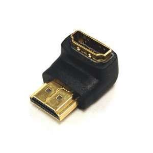   Port Saver, Male to Female HDMI 90 Degrees Downward Angle Electronics