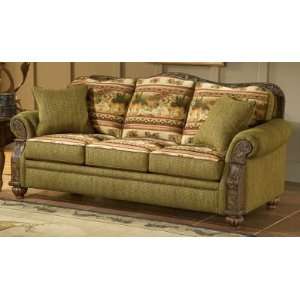  Pine Cone Lodge Collection Forest Deer Love Seat