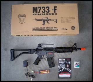 400 FPS JG Airsoft M733 F M16A4 M4 Metal AEG Rifle Gun  