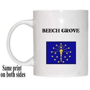    US State Flag   BEECH GROVE, Indiana (IN) Mug 