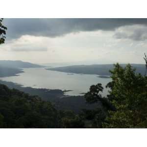 View of Lake Arenal, or Laguna De Arenal, from Top of Sky Tram, Arenal 