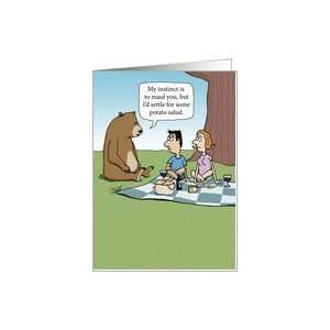  Birthday card   Animal Instincts Card Health & Personal 