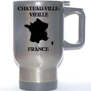  France   CHATEAU VILLE VIEILLE Stainless Steel Mug 