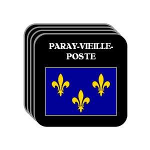 Ile de France   PARAY VIEILLE POSTE Set of 4 Mini Mousepad Coasters