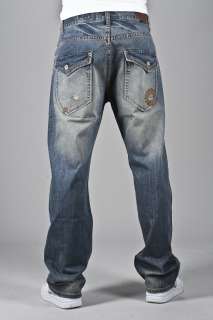 Akademiks Mens Jean V53P54TR DSR Were £59.99 Now £24.99  